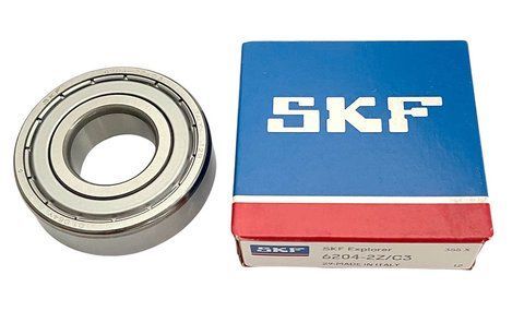 Підшипник 6204 2Z/C3 SKF Швеція/Італія захищенний металевими пильниками, зі збільшеним тепловим зазором SKF-6204-2Z-C3 фото