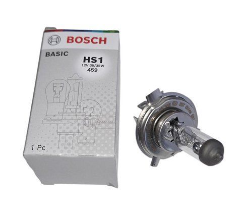 Лампа фари Yamaha Aerox, BWS, Honda, Suzuki HS1 12V 35/35W PX43T Bosch Німеччина/Китай BS-HS1-459-PX43 фото