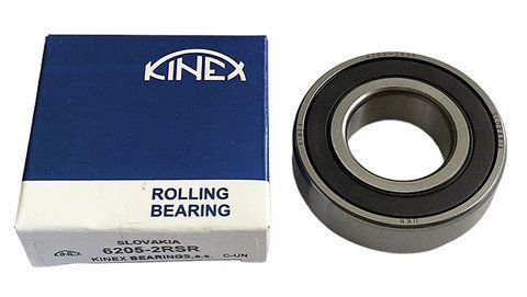 Подшипник 6205 2RS Kinex Словакия (задняя звезда мотоцикла ИЖ, Ява) 25x52x15 мм KINEX-6205-2RSR фото