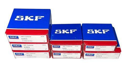 Комплект подшипников двигателя Минск 6V полный SKF Швеция/Италия BRG-KIT-ENG-MIN-6V-SKF фото