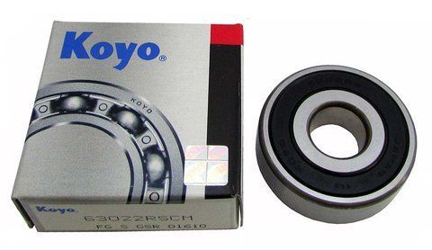 Підшипник 6302 2RS Koyo Jtekt Японія (колесо Ява 250, 360, 634, 638, Pannonia) 15x42x13 мм KOYO-6302-2RS фото