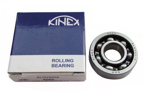 Підшипник 6000 Kinex Словаччина (коробка передач Карпати) 10х26х8 мм KINEX-6000 фото