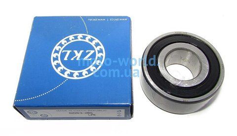 Підшипник 62203 2RS ZKL Чехія (генератор МТ, Дніпро 12V) 17х40х16 мм ZKL-62203-2RS фото
